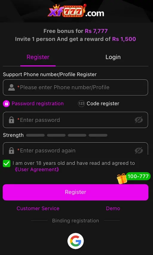 XF777 Game Apk